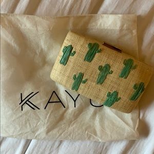 Kayu Design Cactus Clutch